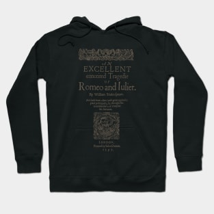 Shakespeare, Romeo and Juliet 1597 Hoodie